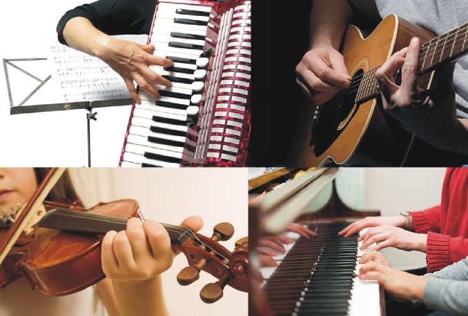 Akordeon, pianino, gitara, skrzypce - zapisy na lekcje gry