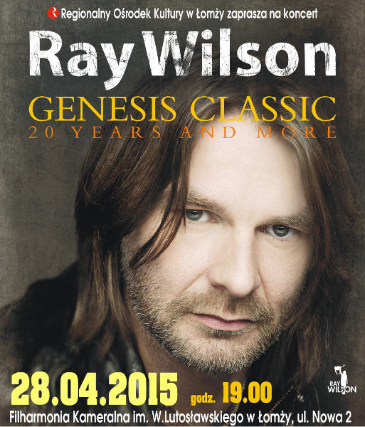 Ray Wilson ,,Genesis classic – 20 years and more''