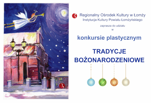 Konkurs plastyczny - Tradycje bożonarodzeniowe 2024