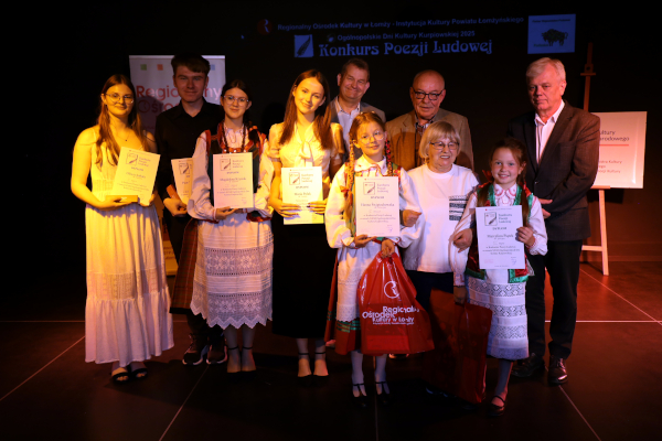 Konkurs Poezji Ludowej 2025 - wyniki
